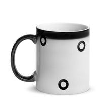 Load image into Gallery viewer, Glossy Black O-Ring Magic Mug 11oz