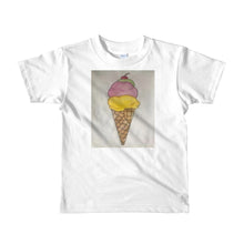 Load image into Gallery viewer, American Apparel 2105W Kids Fine Jersey Short Sleeve T-Shirt (White / 6yrs)