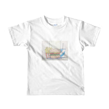 Load image into Gallery viewer, American Apparel 2105W Kids Fine Jersey Short Sleeve T-Shirt (White / 6yrs)
