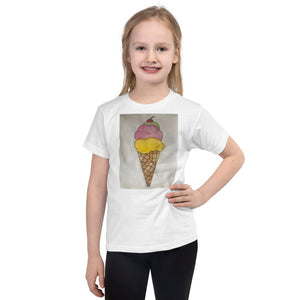 American Apparel 2105W Kids Fine Jersey Short Sleeve T-Shirt (White / 6yrs)